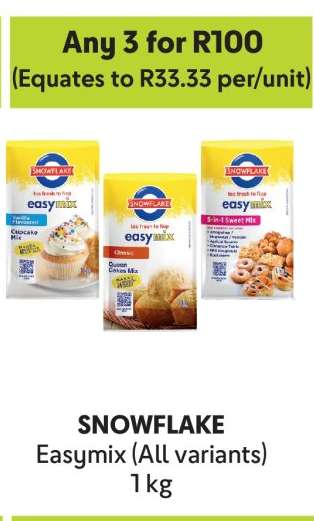 SNOWFLAKE Easymix (All variants)