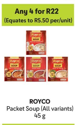 ROYCO Packet Soup (All variants) 45 g