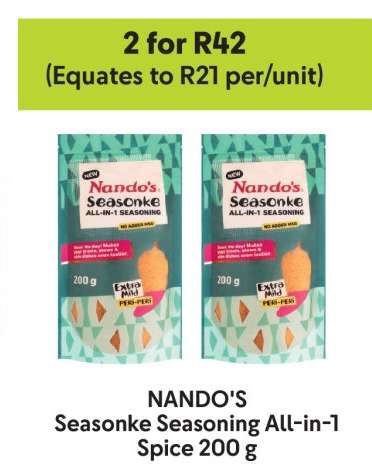 NANDO'S Seasonke Seasoning All-in-1 Spice 200 g