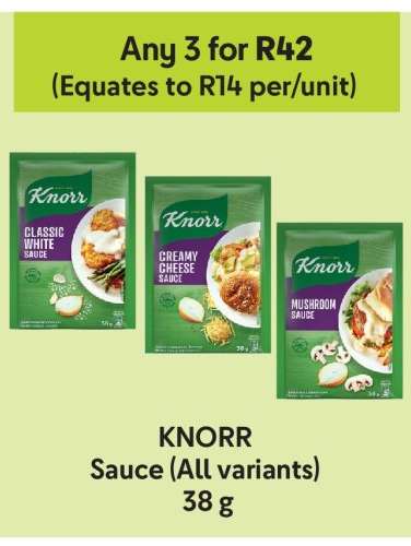 KNORR Sauce (All variants)