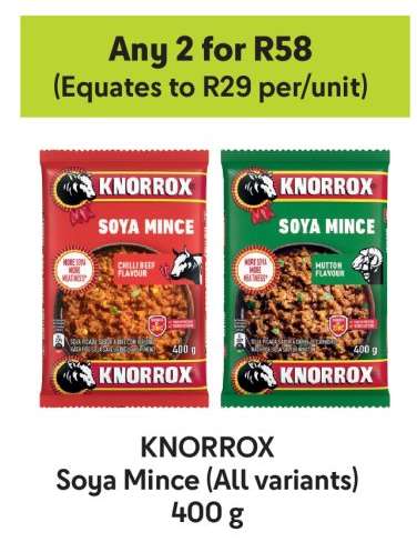 KNORROX Soya Mince (All variants)