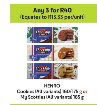 HENRO Cookies or My Scotties