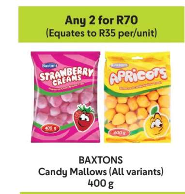 BAXTONS Candy Mallows (All variants)