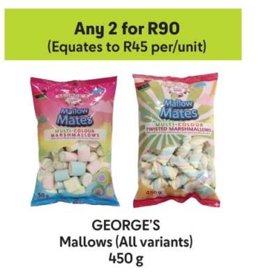 GEORGE’S Mallows (All variants)