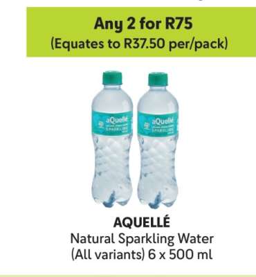 AQUELLÉ Natural Sparkling Water