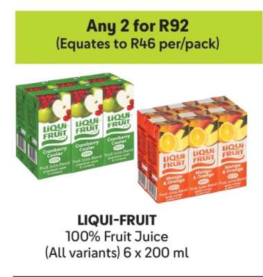 Liqui Fruit 100% Fruit Juice
