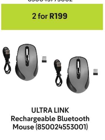 ULTRA LINK Rechargeable Bluetooth Mouse