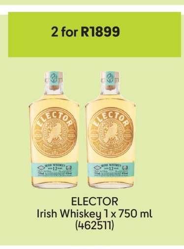 ELECTOR Irish Whiskey