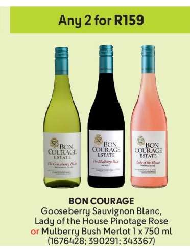 BON COURAGE
