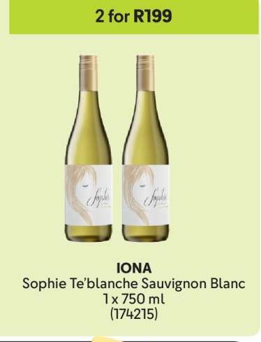 Iona Sophie te'Blanche Sauvignon Blanc