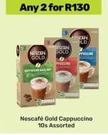 Nescafé Gold Cappuccino 10s Assorted