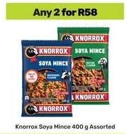 Knorrox Soya Mince 400 g Assorted