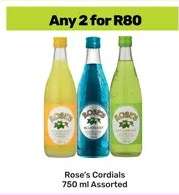 Rose's Cordials