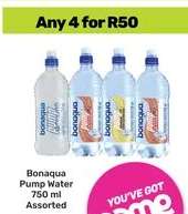 Bonaqua Pump Water
