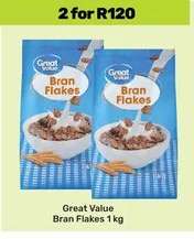 GREAT VALUE Bran Flakes