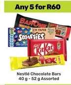 NESTLE CHOCOLATE BARS