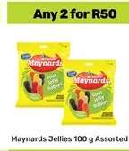 Maynards Jellies 100 g Assorted