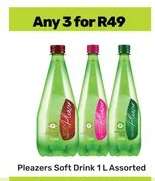 Pleazers Soft Drink 1 L Assorted