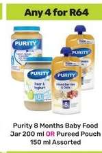 Purity 8 Months Baby Food