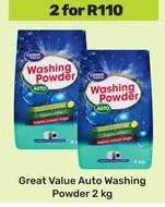 Great Value Auto Washing Powder 2 kg
