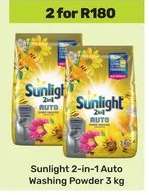 Sunlight 2-in-1 Auto Washing Powder 3 kg