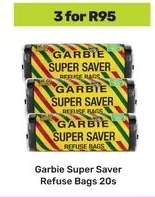 Garbie Super Saver Refuse Bags 20s