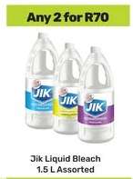 Jik Liquid Bleach 1.5 L Assorted