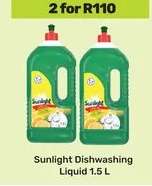 Sunlight Dishwashing Liquid 1.5 L