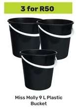 Miss Molly 9 L Plastic Bucket