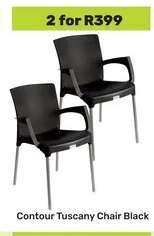 Contour Tuscany Chair Black