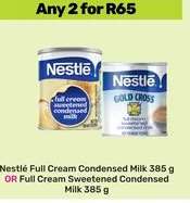 Nestlé Full Cream Condensed Milk 385 g OR Full Cream Sweetened Condensed Milk 385 g