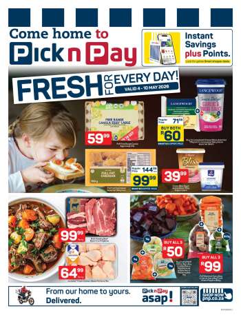 Pick n Pay catalogue  - 04/05/2026 - 10/05/2026.