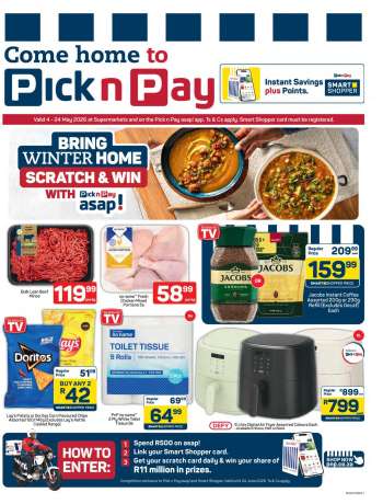 Pick n Pay catalogue  - 04/05/2026 - 24/05/2026.