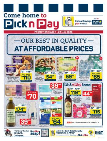 Pick n Pay catalogue  - 04/05/2026 - 24/05/2026.