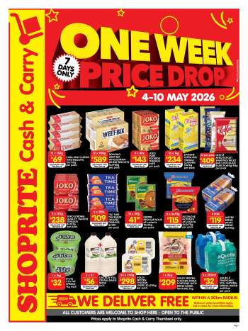 Shoprite catalogue  - 04/05/2026 - 10/05/2026.