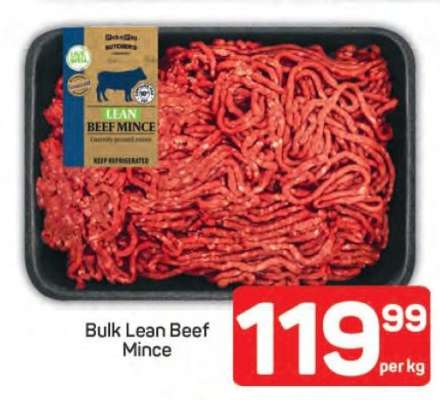 Bulk Lean Beef Mince