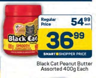 Black Cat Peanut Butter Assorted 400g Each