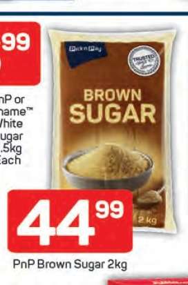 PnP Brown Sugar 2kg