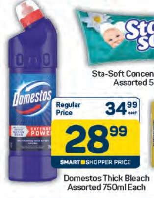 Domestos Thick Bleach Assorted-750ml Each