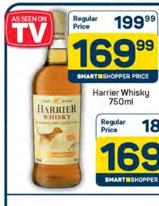 Harrier Whisky 750ml