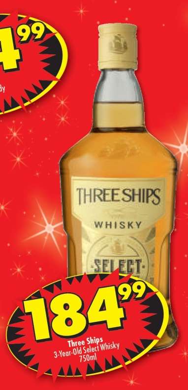 THREE SHIPS 3-YEAR-OLD SELECT WHISKY