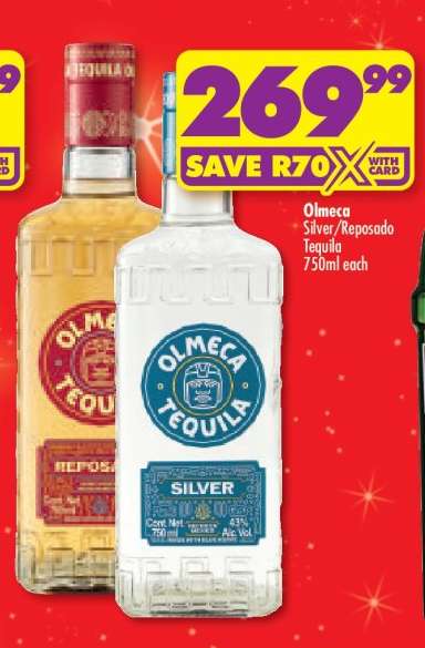 Olmeca Silver/Reposado Tequila 750ml