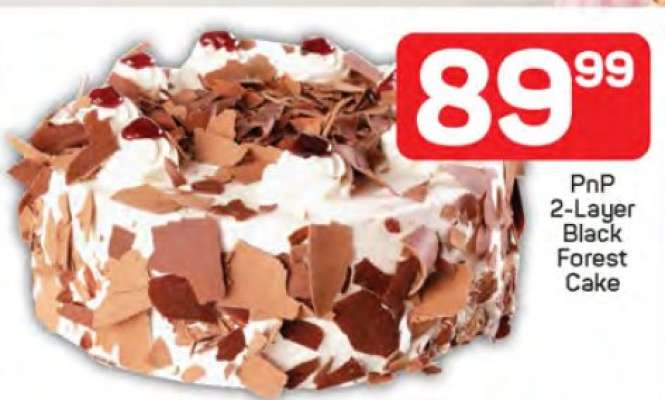 PnP 2-Layer Black Forest Cake