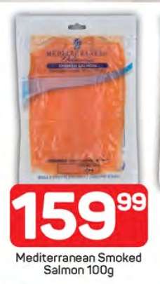 Mediterranean Smoked Salmon 100g