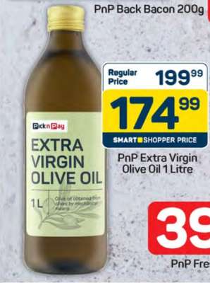 PnP Extra Virgin Olive Oil 1 Litre