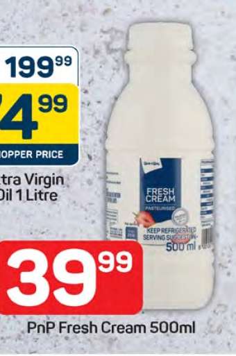 PnP Fresh Cream 500ml