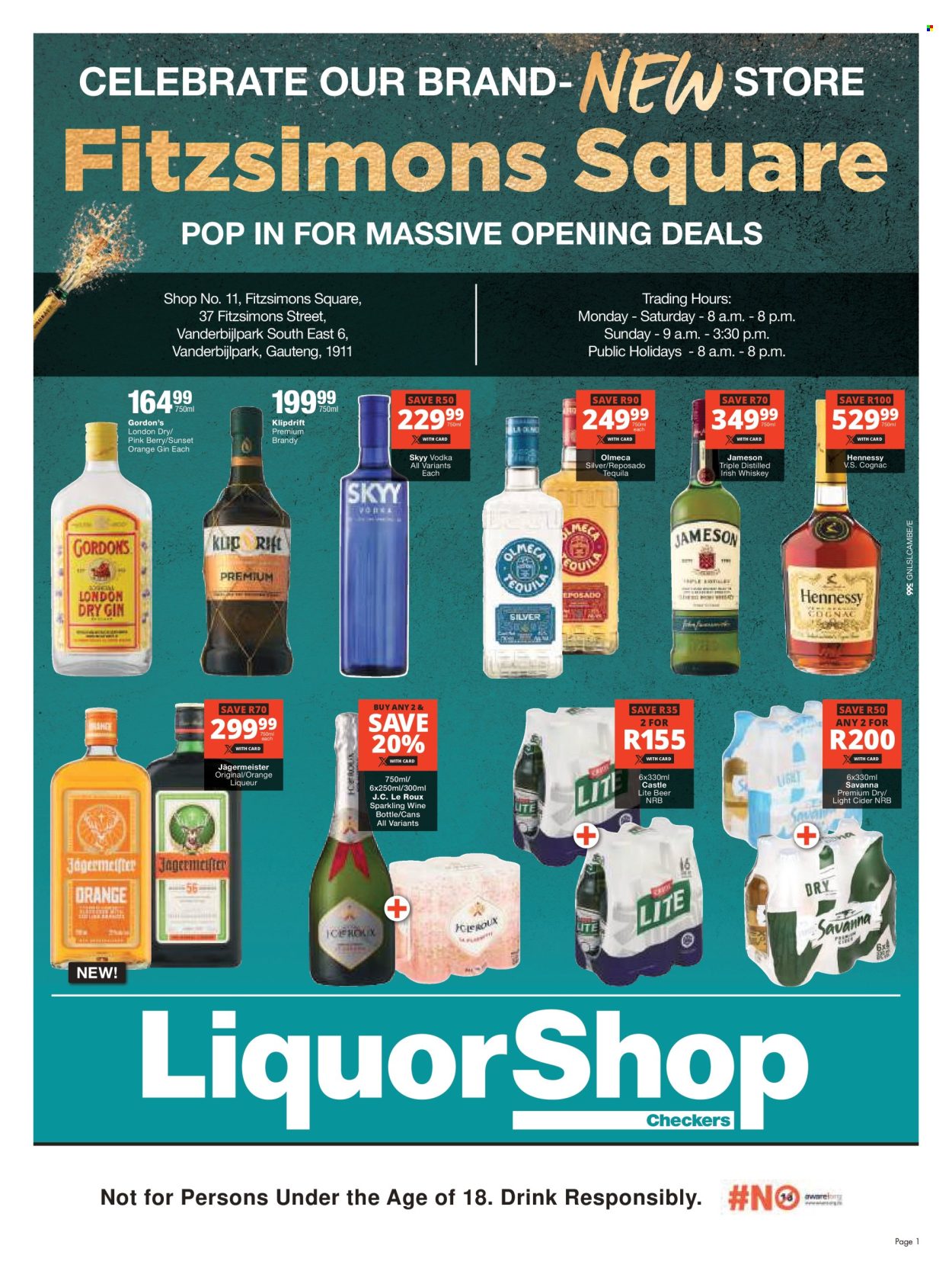 Checkers specials - 27/04/2026 - 10/05/2026. Page 1