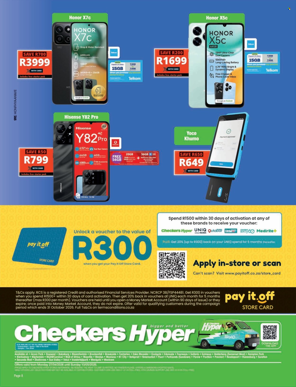 Checkers specials - 27/04/2026 - 10/05/2026. Page 8