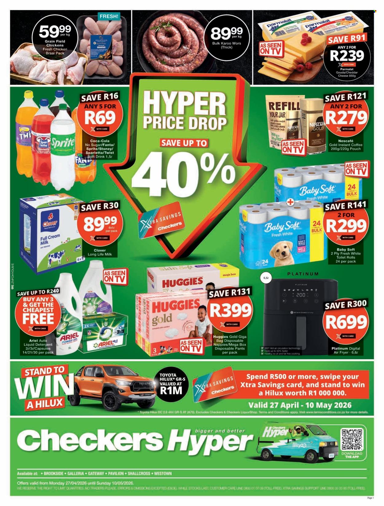 Checkers specials - 27/04/2026 - 10/05/2026. Page 1
