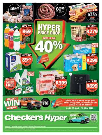 Checkers catalogue  - 27/04/2026 - 10/05/2026.